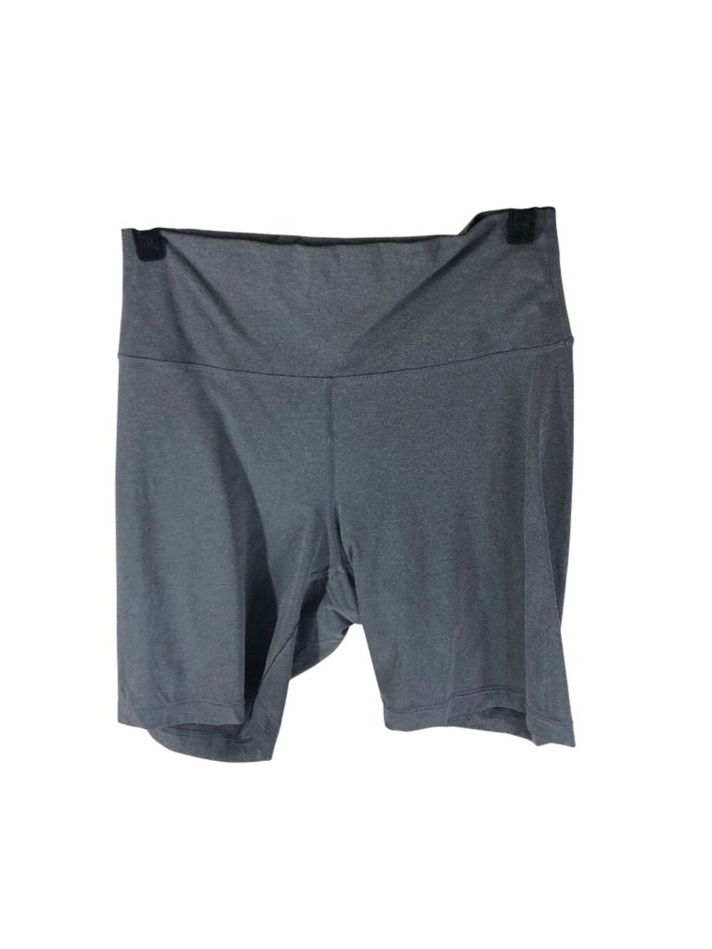 Everlane The Perform Bike Short Charcoal Gray High Rise Athletic Yoga Shorts XL